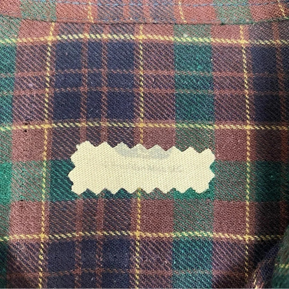 Notorious BIG Flannel Shirt Mens Large Medium Unisex Biggie Smalls Retro Plaid - Picture 10 of 15